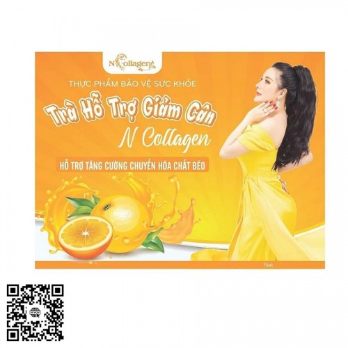 TRÀ CAM HỔ TRỢ GIẢM CÂN N COLLAGEN 