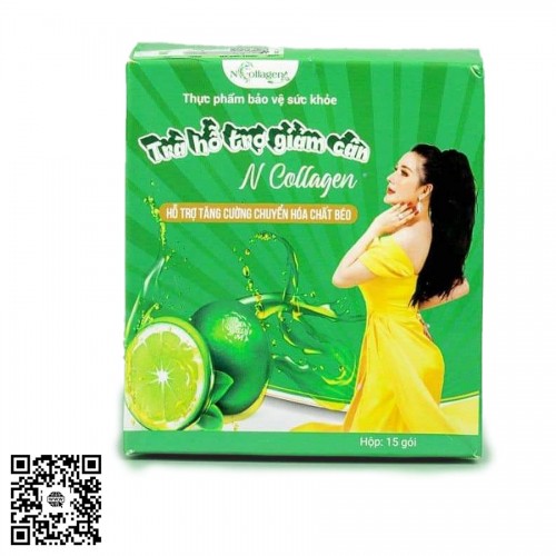 Trà Chanh Hổ Trợ Giảm Cân Ncollagen 