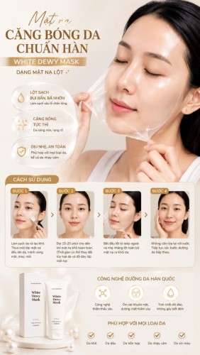MẶT NẠ CĂNG BÓNG DA HÀN QUỐC
